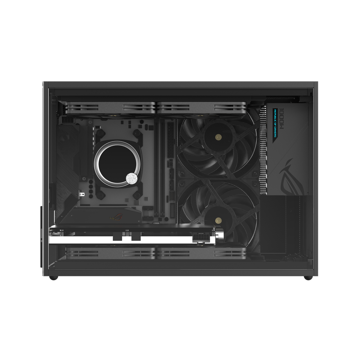 Side Fan 2x240mm rads + side fans or 2x280mm + no fans : r/watercooling
