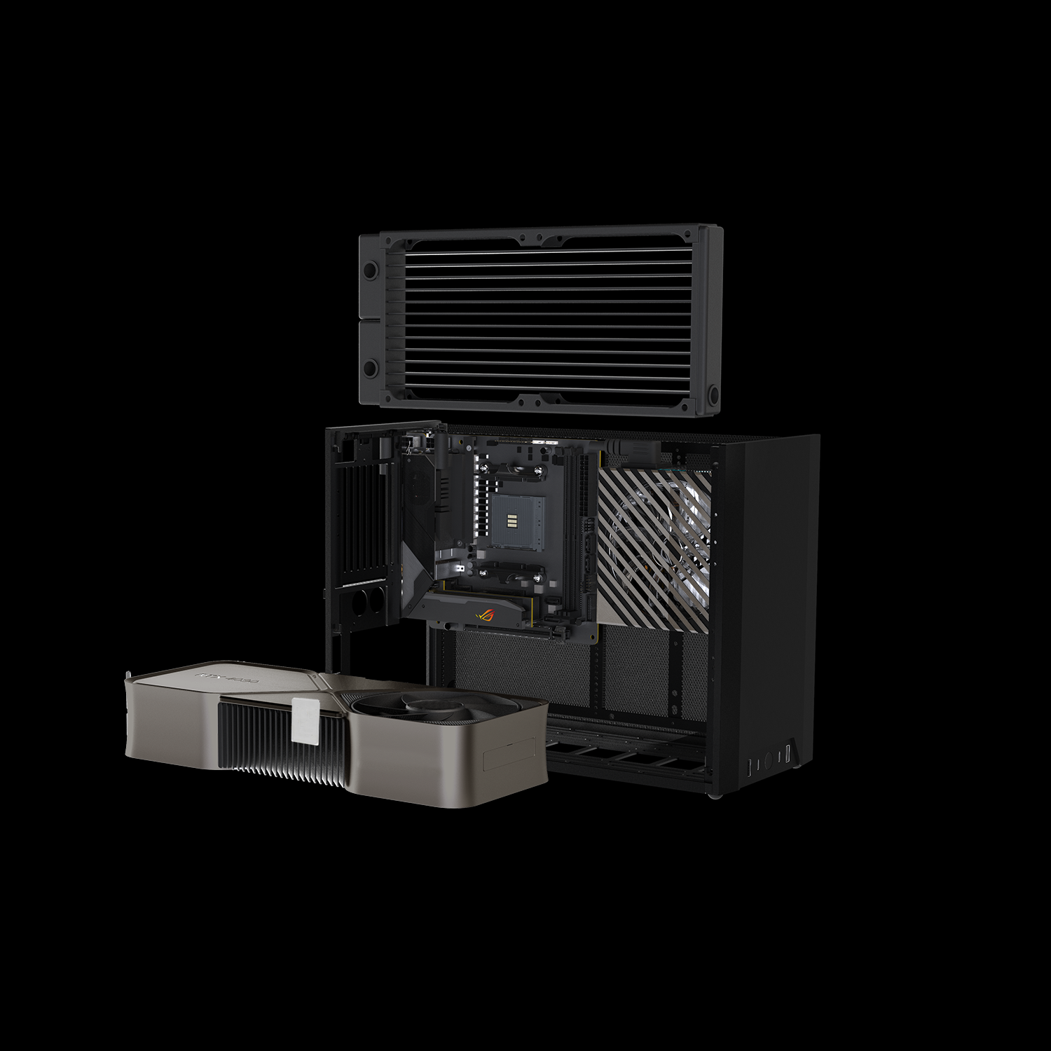 Ncase M1EVO V1.1 angle｜PCパーツ