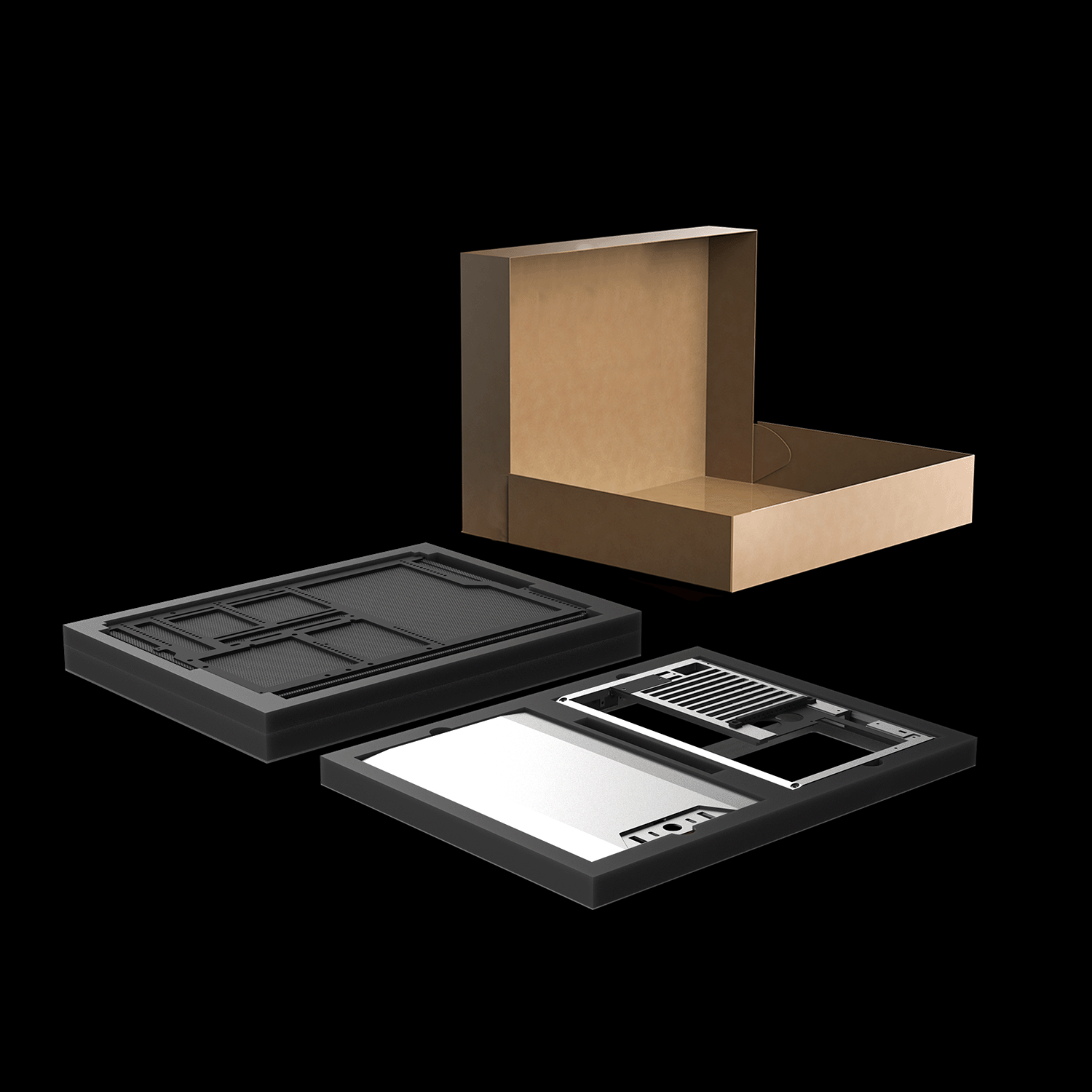 PCケース(自作PC用) Ncase M2 Round Gunl (Flat Pack) M2 - Angle – NCASE